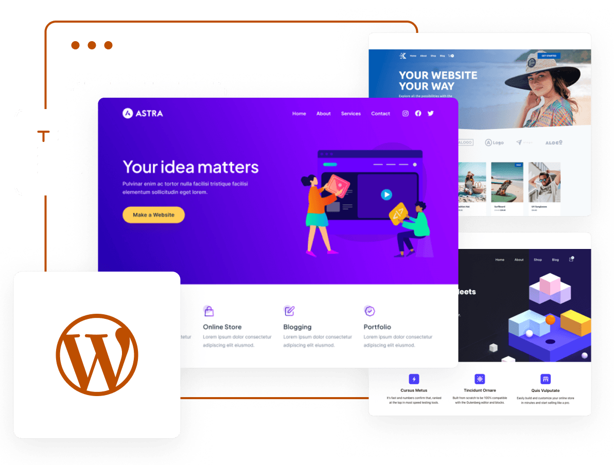 Web Hosting, Domain Names, WordPress & More - Build your website with optimized WordPress hosting